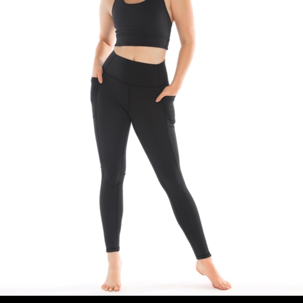 BOGO Ethos All Day Leggings - black& snow leopard
